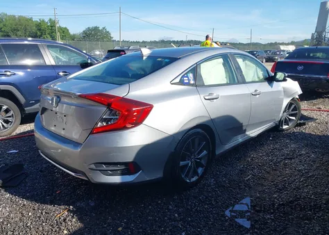 2019 Honda Civic Ex from USA, damaged, VIN JHMFC1F38KX014200